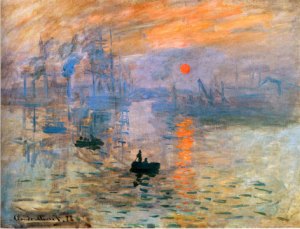 Monet 1872 Impresion, sol naciente